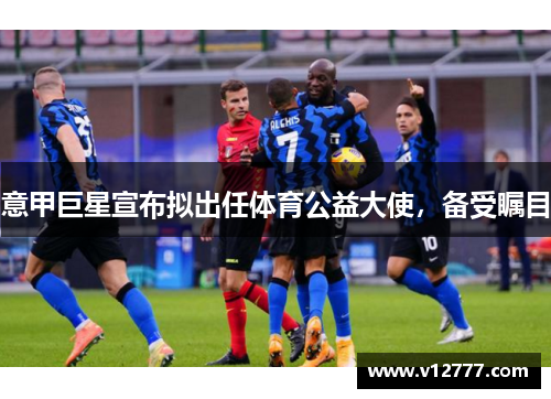 意甲巨星宣布拟出任体育公益大使，备受瞩目